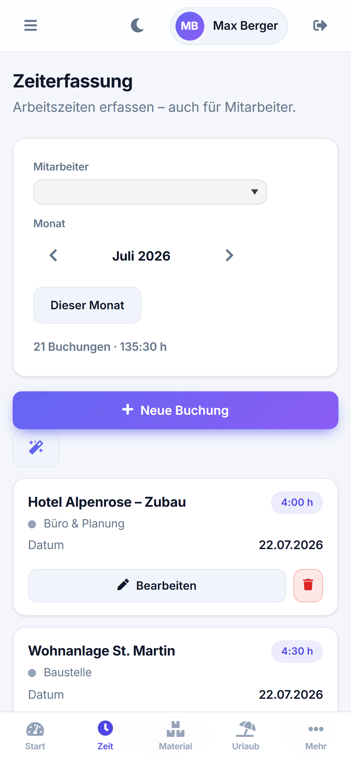 Mobil optimiert